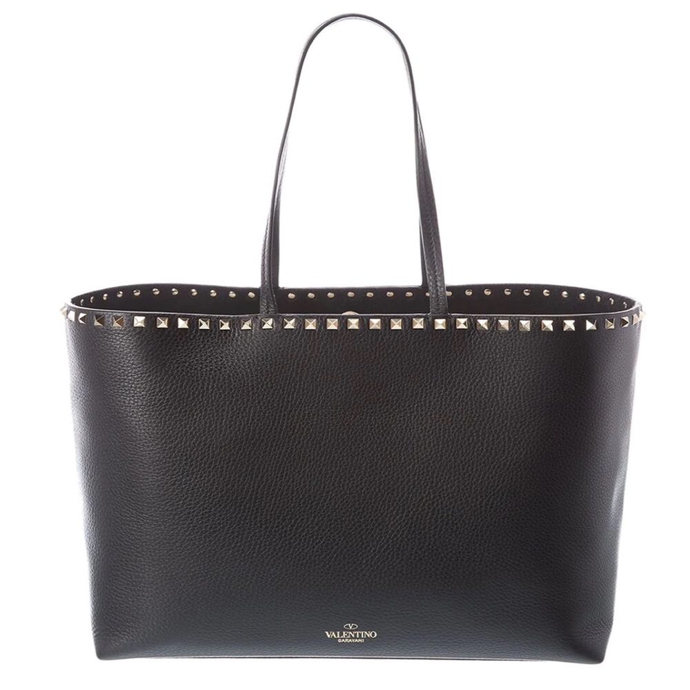 Valentino Rockstud Large Leather Tote New
